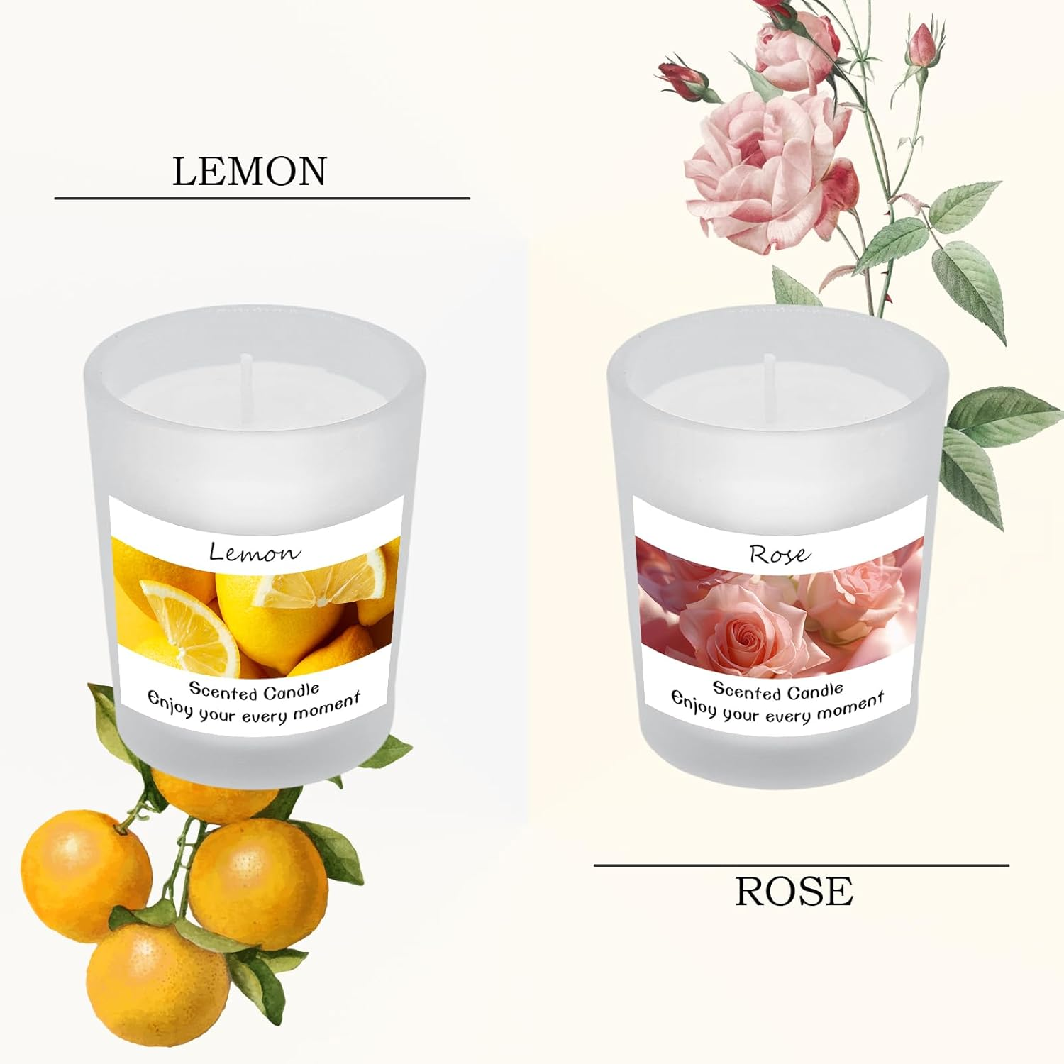 Scented Candles Gifts Set for Women and Men, Soy Wax Candles 6 Pack Jar Candle for Birthday, Thanksgiving, Valentine, Christmas, Anniversary Aromatherapy Gifts image number 5