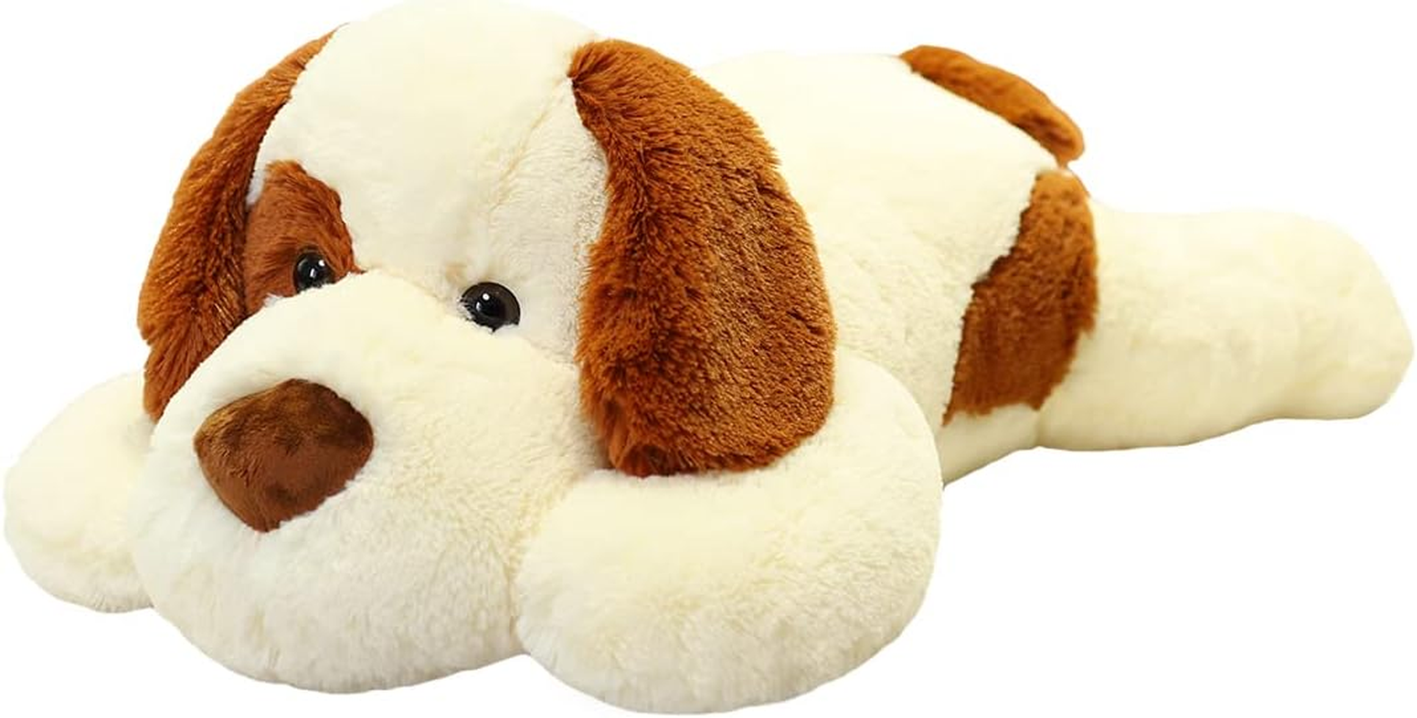 26.8 Inch 5 Lbs Dog Weighted Stuffed Animals for Anxiety and Stress Relief, Large Weighted Plush Animal, Cute Plush Toy Pillow, Gifts for Adults, Kids, Boys and Girls