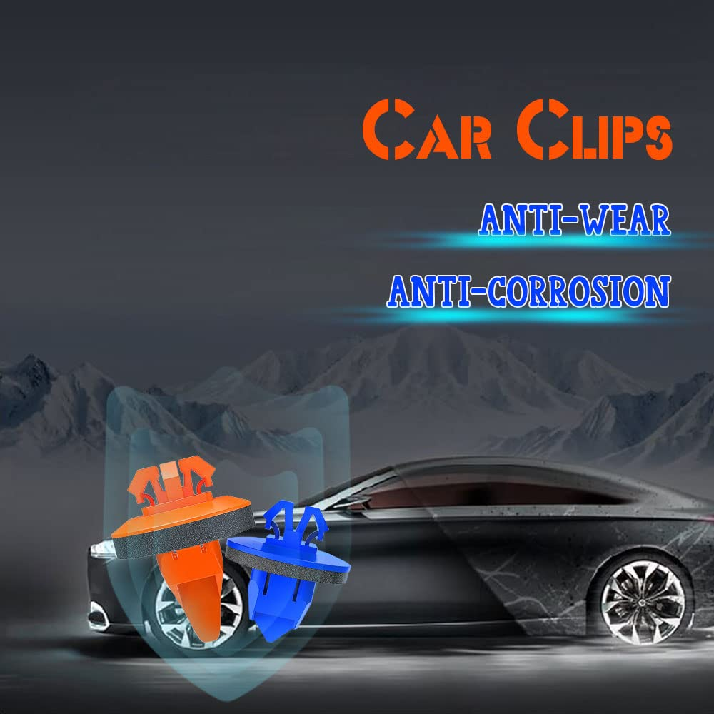 50PCS Fender Flare Clips, Push Door Trim Fastener, Fender Flare Retainer Clips Compatible with 4Runner, FJ Cruiser, Highlander, RAV4, Tacoma - Replace OEM: 75495-35010 75397-35010 image number 6