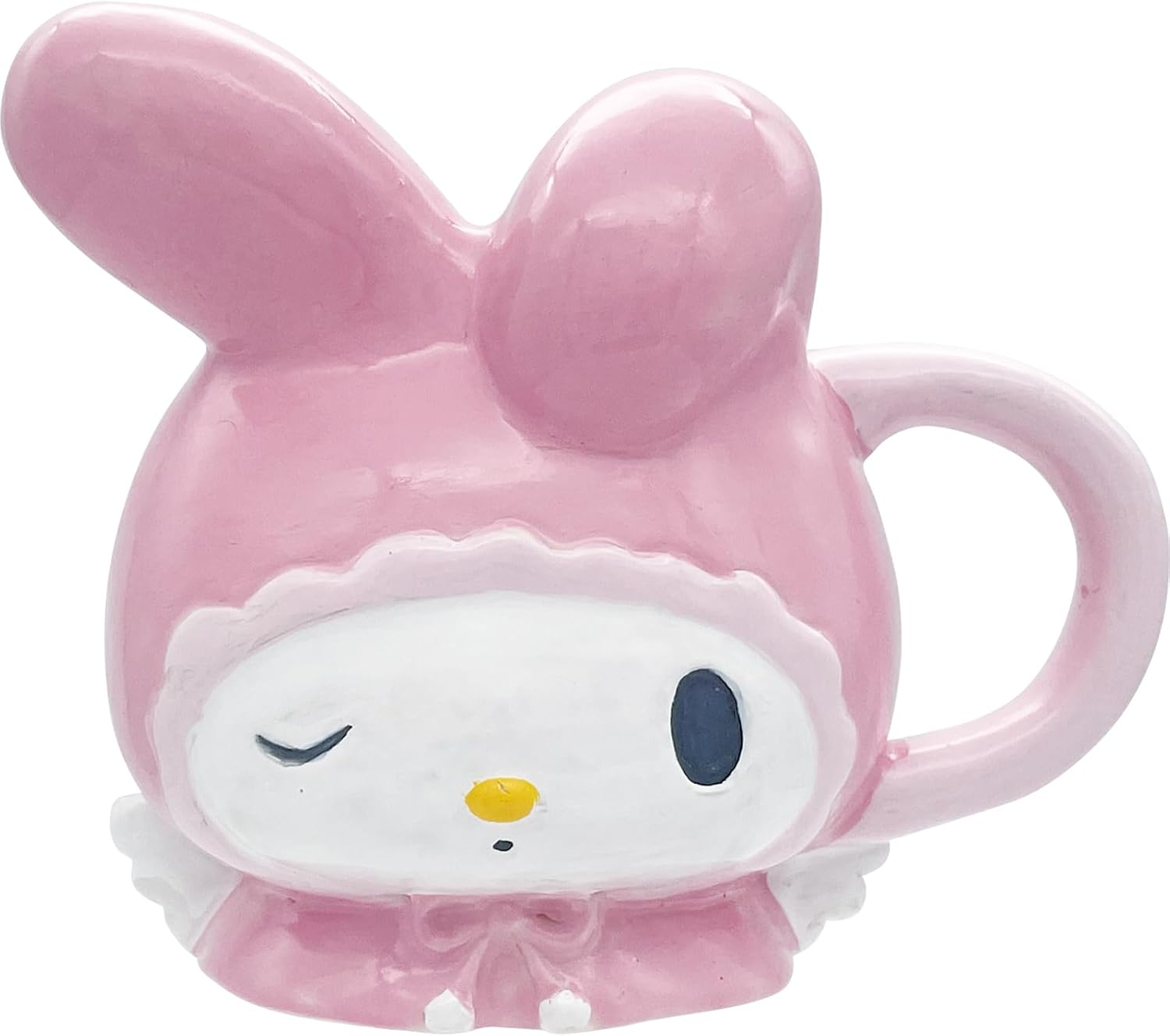 Sanrio My Melody Go Out Mug Red Mushroom House Cup, My Melo Goods, Miscellaneous Goods, Tableware, Red, White, Approx. 4.3 X 3.5 X 3.5 Inches (11 X 8 X 9 Cm), 8.5 Fl Oz (250 Ml) SAN4793