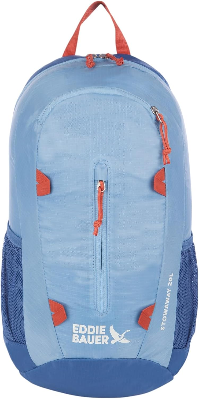 Eddie Bauer Stowaway Packable Backpack 30L W/ 2 Mesh Side Pockets and Water Resistant