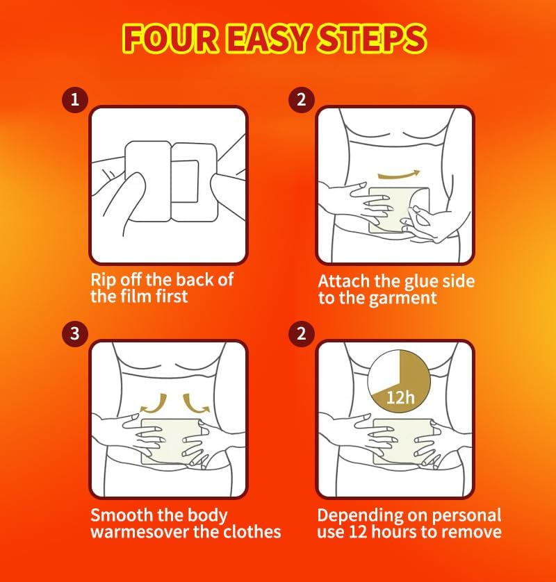 Kgymjrhand Warmer Value Pack Air Activated Hand Warmers Heat up to 12 Hours, 20 Count image number 3