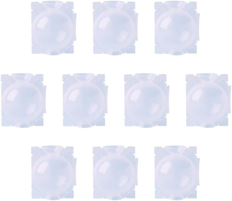 AIMALL 50 PCS Plant High Pressure Grafting Box Set - Durable Plastic Grafting Cases in Black and Clear image number 6