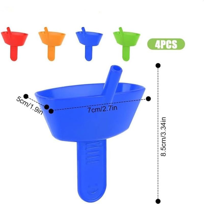 4Pcs No Drip Drop Ice Pop Holders, Reusable Mess Ice Cream Holder Drip Free Popsicle Holder Popsicle Holders with Straw Mess Free Frozen Popsicle Holder Ice Popsicle Holders for Summer Party