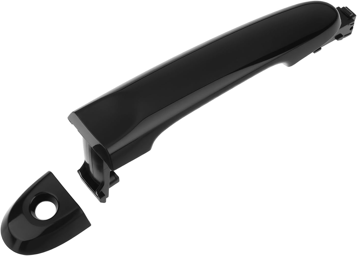 Emagtech Driver Side Exterior Door Handle 80644-3WC2A 80640-3WC2A 80644-1FE0A Compatible with Nissan Juke 2010-2019 image number 2