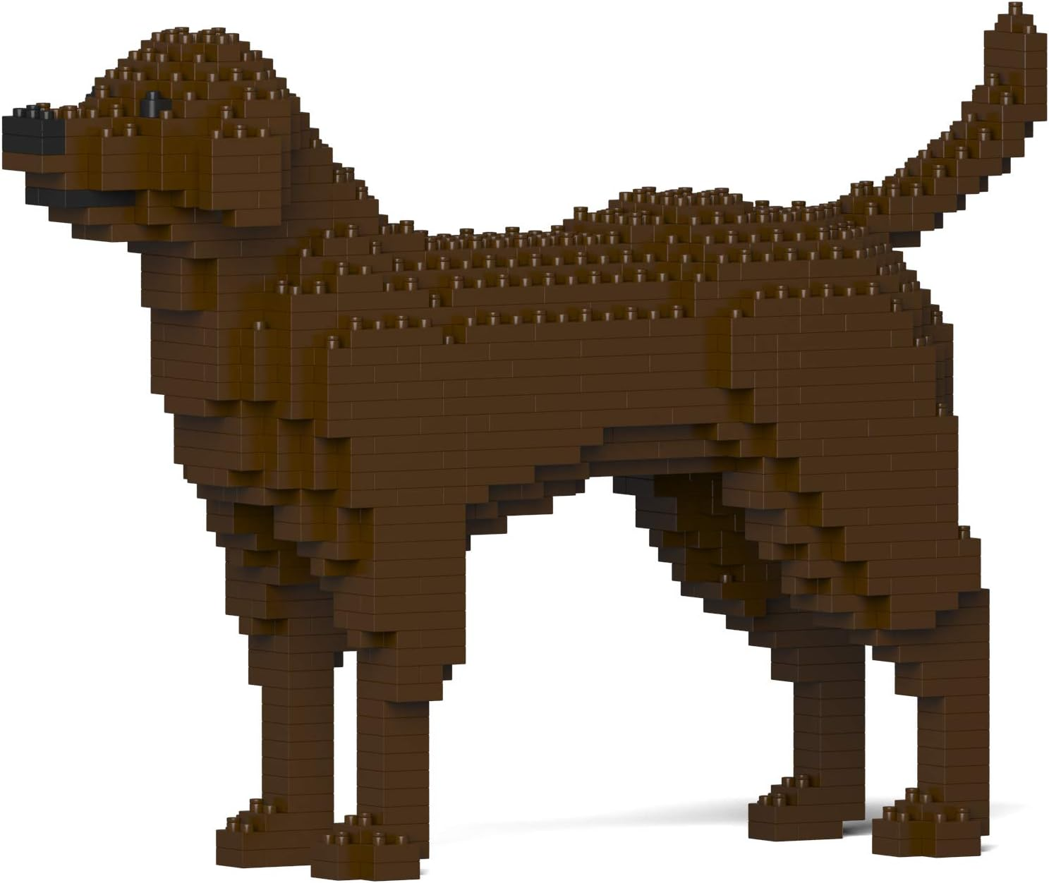 JEKCA Labrador Retriever Brown 19Cm - 770Pcs Animal Building Set - Age 7+