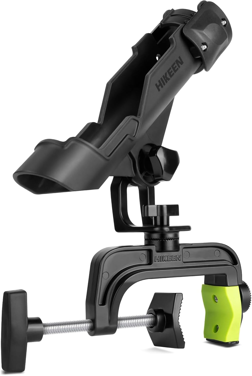 Hikeen Fishing Rod Holders for Boat, Upgraded Fishing Pole Holders with Enlarge Clamp for Most Rod, Adjustable Fishing Rod Rack Fit Round/Square Tubes image number 4