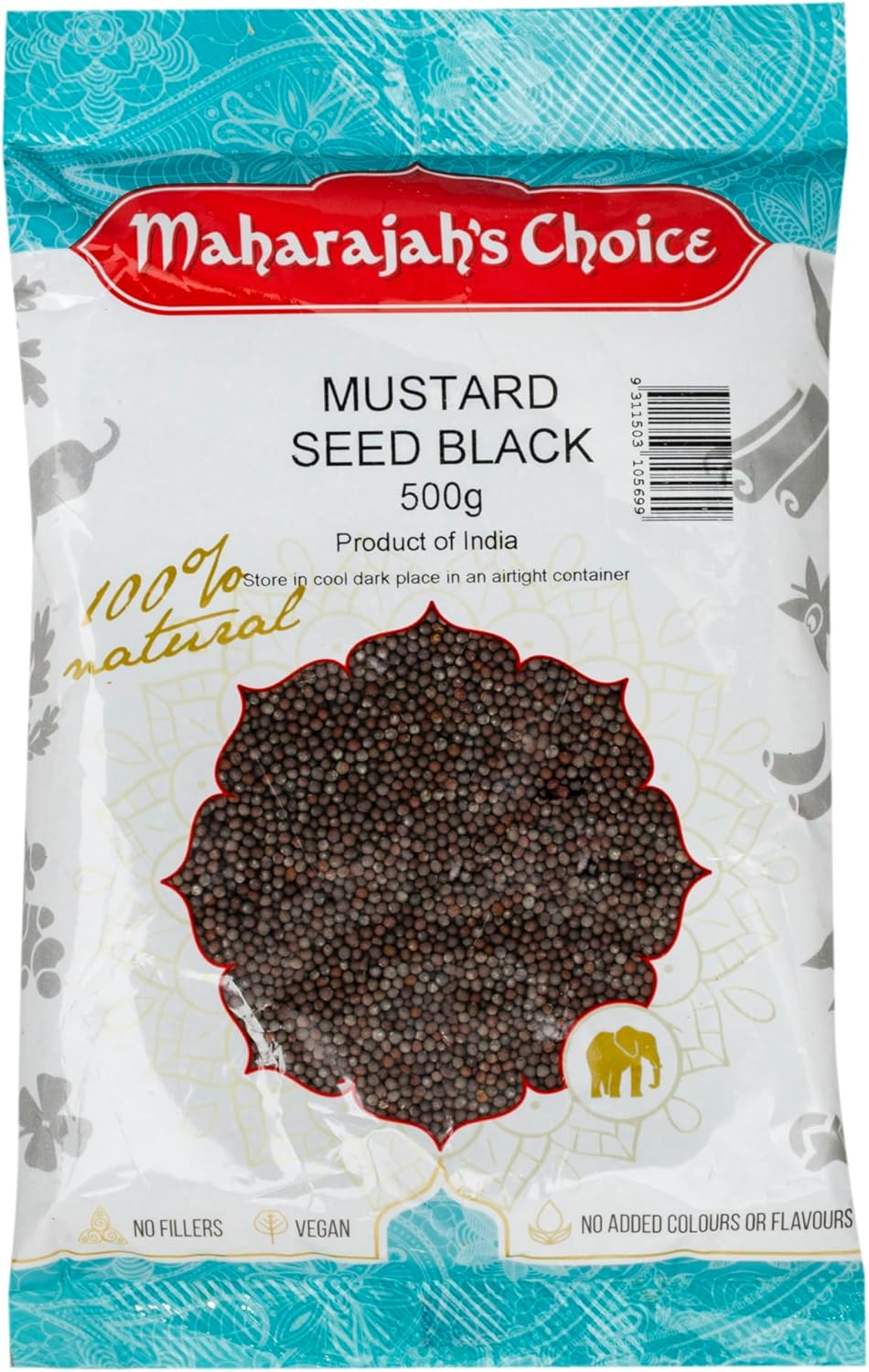 Maharajah'S Choice Black Mustard Seeds, 500 G image number 3