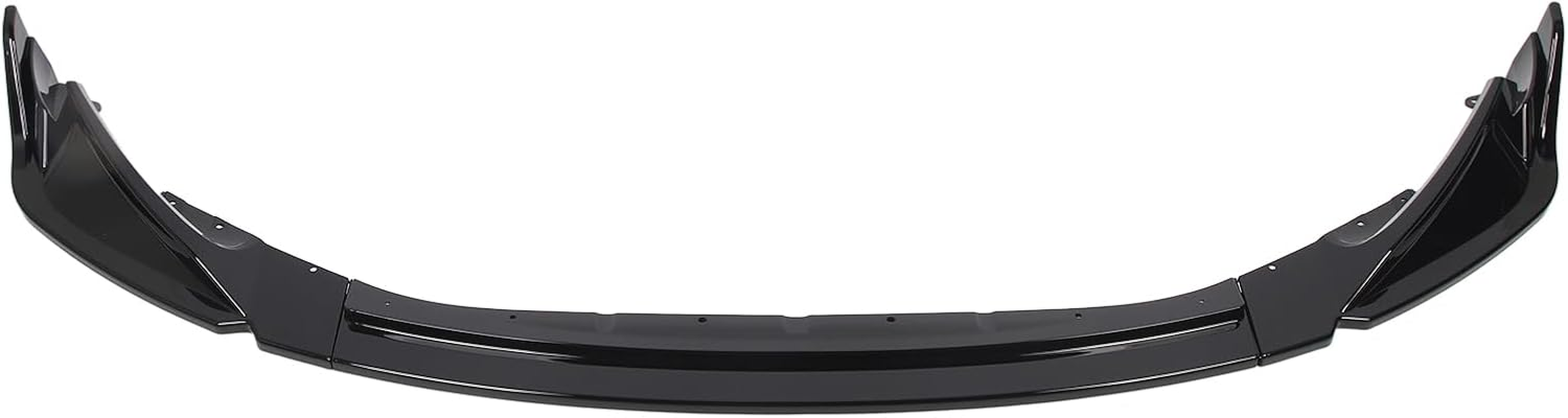 Front Bumper Lip Spoiler, Scratch Resistant 3 Sectional Type Sporty Front Bumper Lip Body Kit for M3 G80 M4 G82 G83 2021 to 2024 (Gloss Black) image number 5