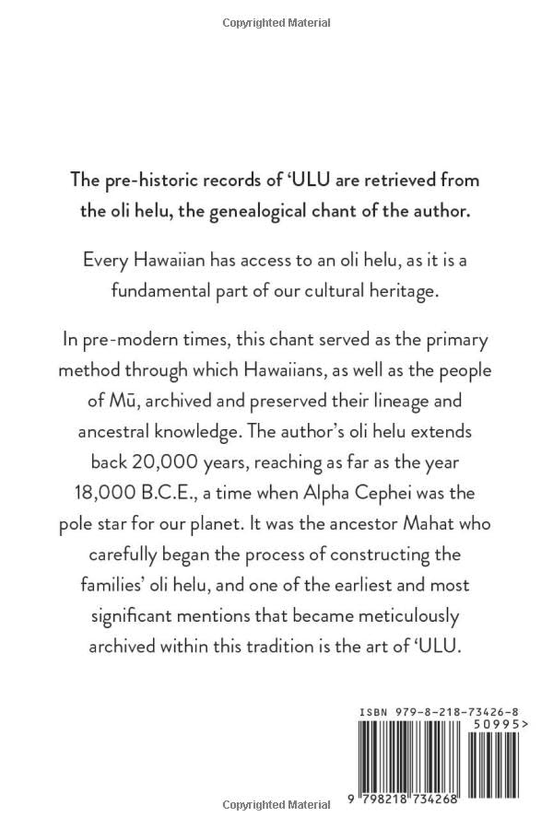 'ULU Mu Hawaiian Spinal Technology: a Guidebook image number 1