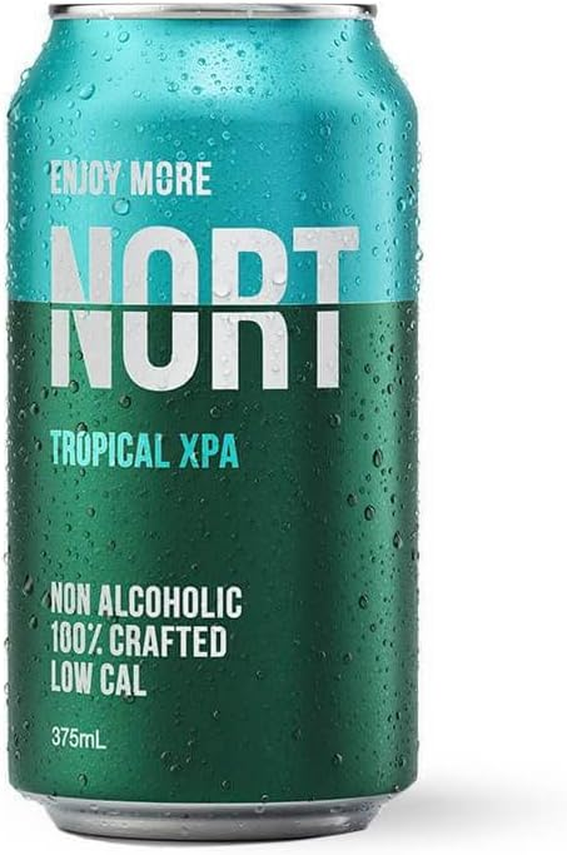 NORT Tropical XPA, Non Alcoholic Beer, 375Ml Case of 24