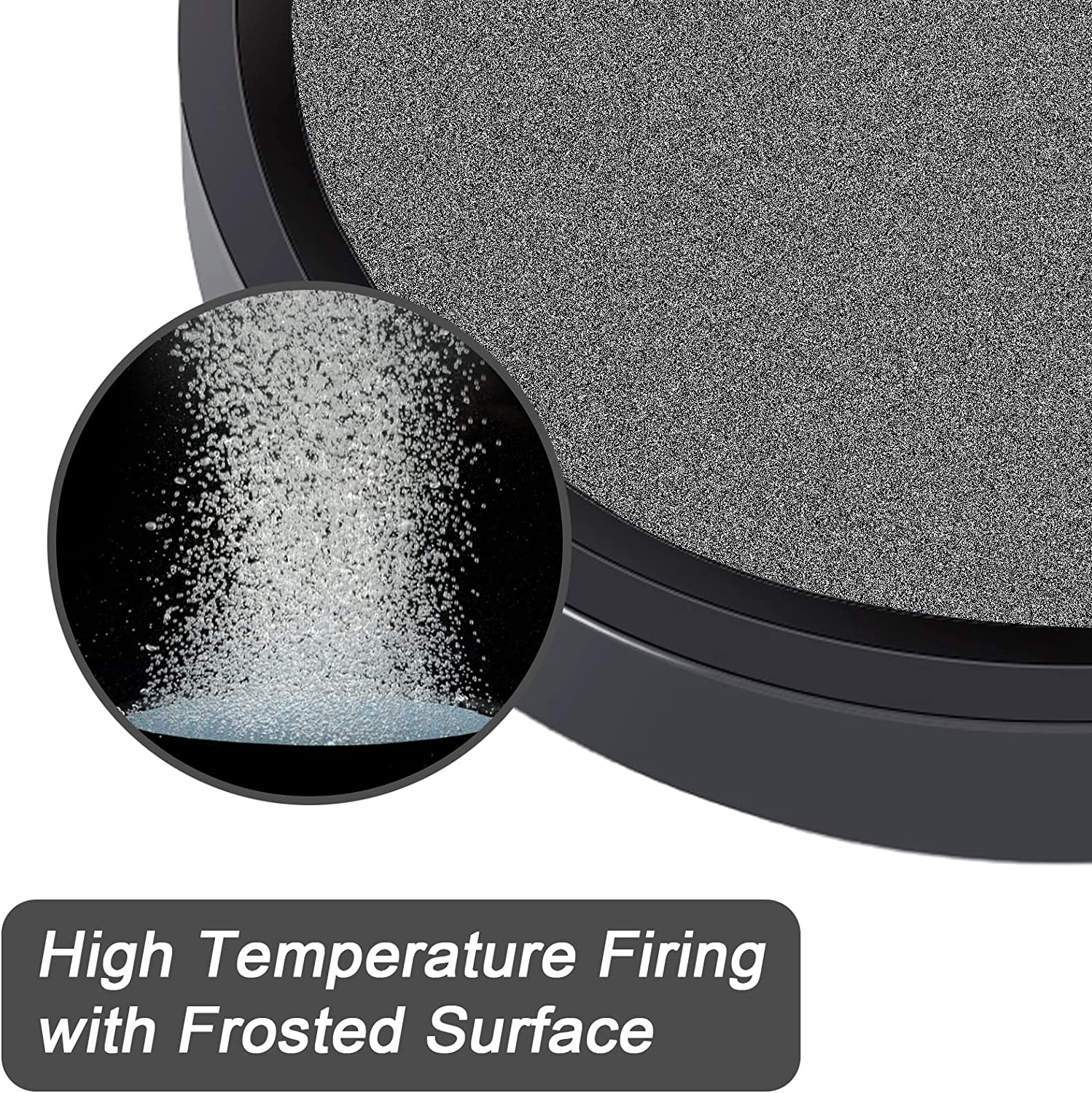 Aquariums Air Stones Disc, Fish Tank Oxygen Diffuser Air Pump round Bubble Air Stone for Hydroponics Pond Tank Aquarium Accessories