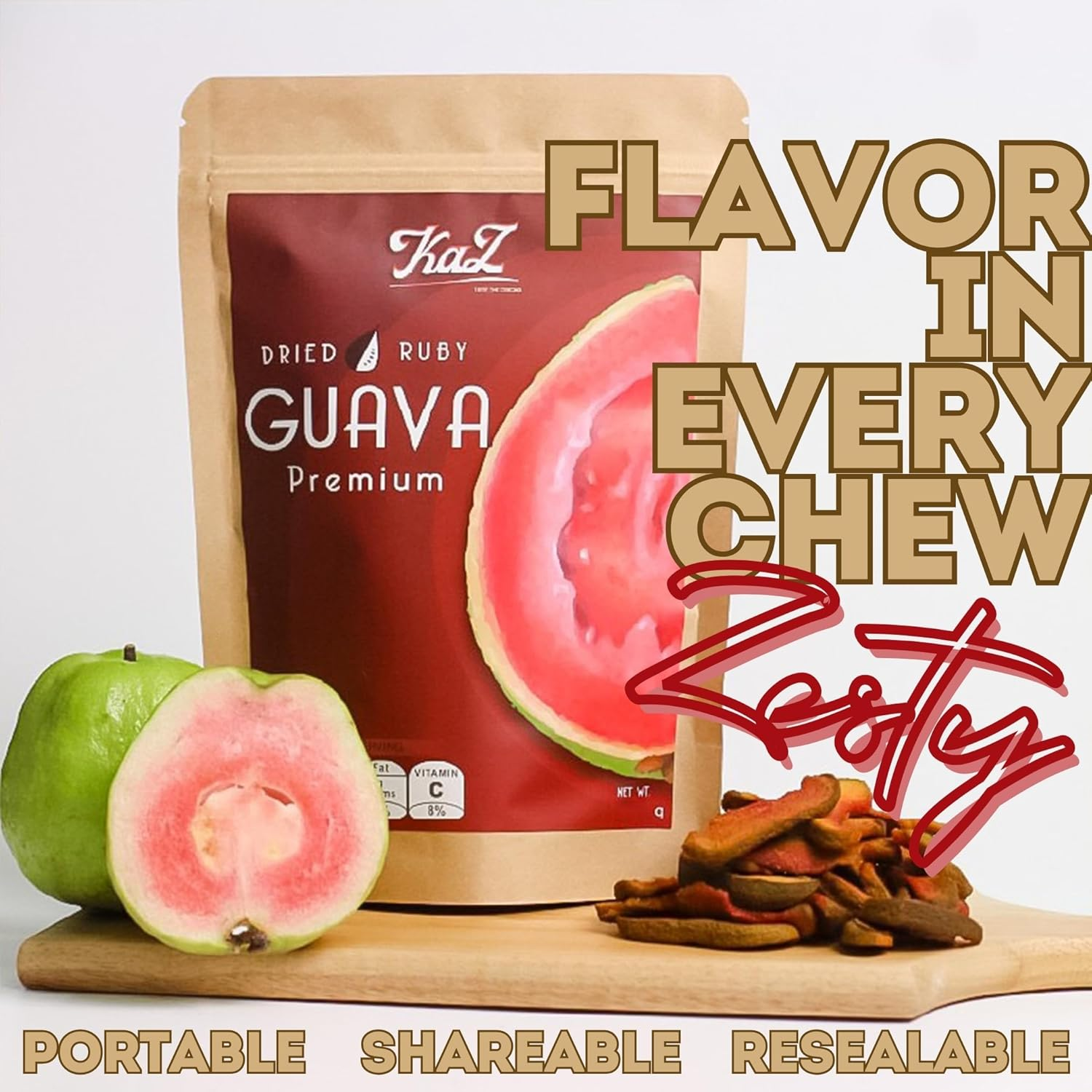 Healthy Dried Fruit Mix Set - 500G - 5 Resealable Bags for Freshness Mango, Jackfruit, Papaya, Guava, Pineapple, Vegan Fruit Snack image number 1