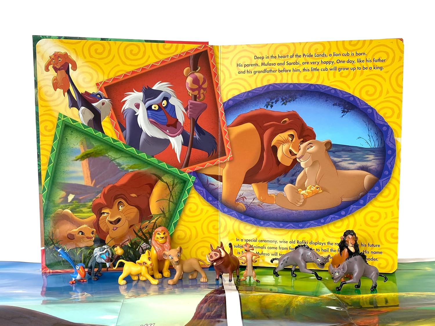 Disney Lion King My Busy Books - Storybook, 10 Figurines, Playmat: with Storybook, 10 Figurines and a Playmat image number 1