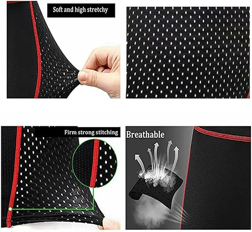 AIMALL Men'S Cycling Shorts with 3D Padded Liner - XL/XXL/XXXL Quick-Dry Bicycle Pants, Moisture-Wicking Riding Underwear for Long Distance image number 3