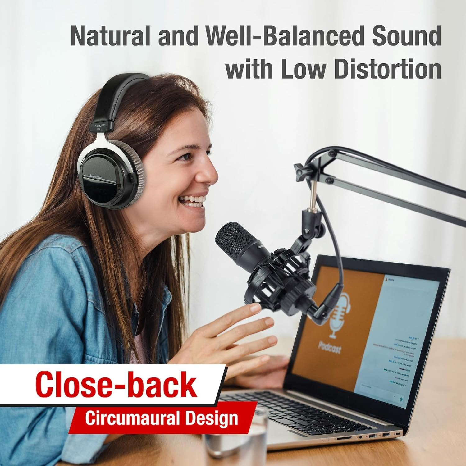 Superlux HD660PRO Sealed Professional Monitor Headphones