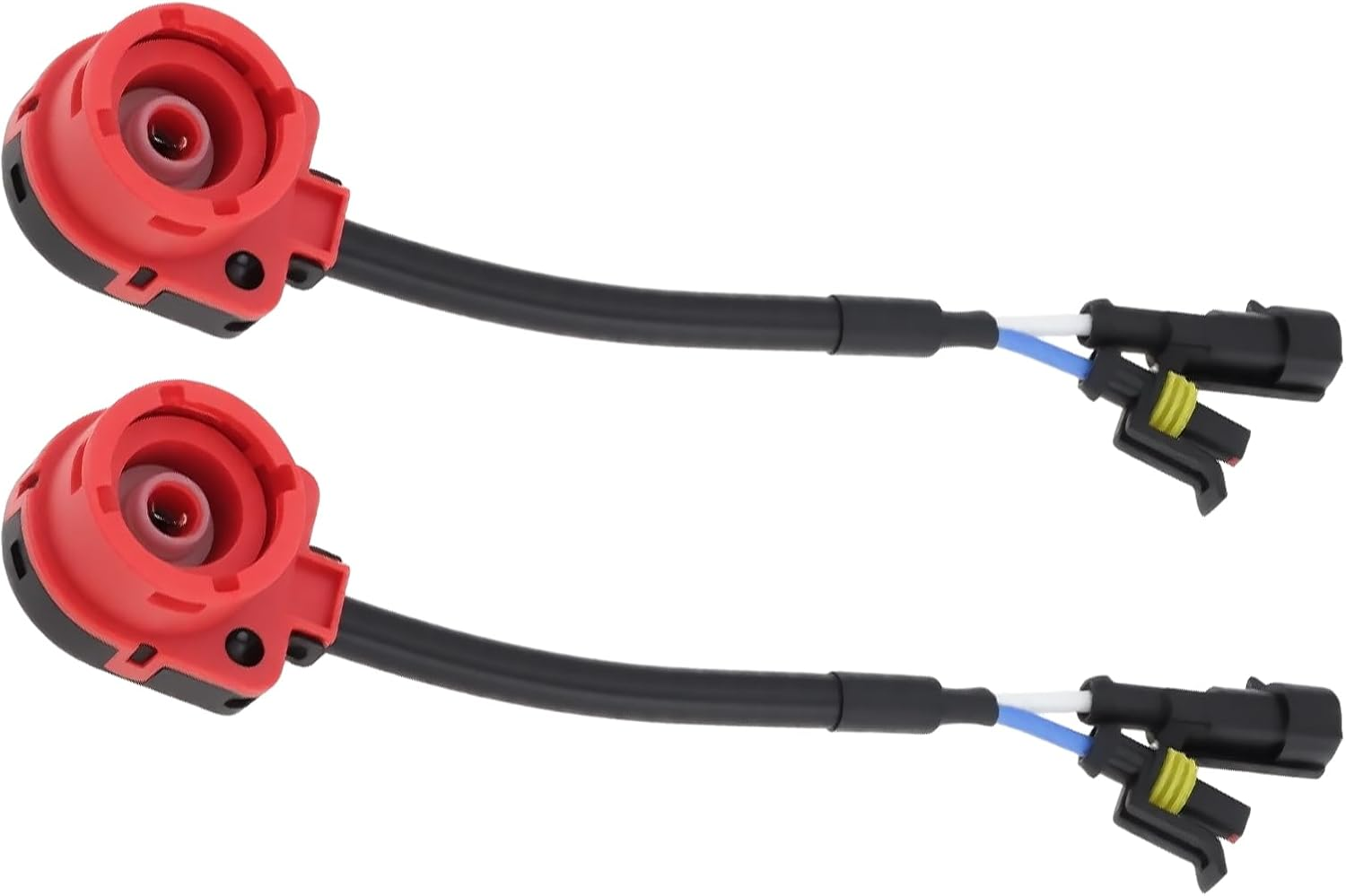 SING F LTD 2PCS 35W HID Xenon Bulb Control Unit Adapter Plug Compatible with D2S D2R D2C HID Xenon Bulb Relay Harness image number 3