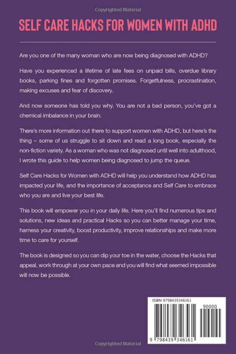 Self Care Hacks for Women with ADHD: Simple Strategies to Overcome the Hidden Struggles of Living with Adult ADHD image number 1