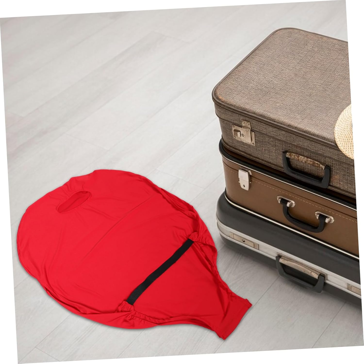 CORHAD Suitcase Protective Cover Elastic Luggage Cover Travel Bag Protector Scratch Resistance Suitcase Sleeve image number 4