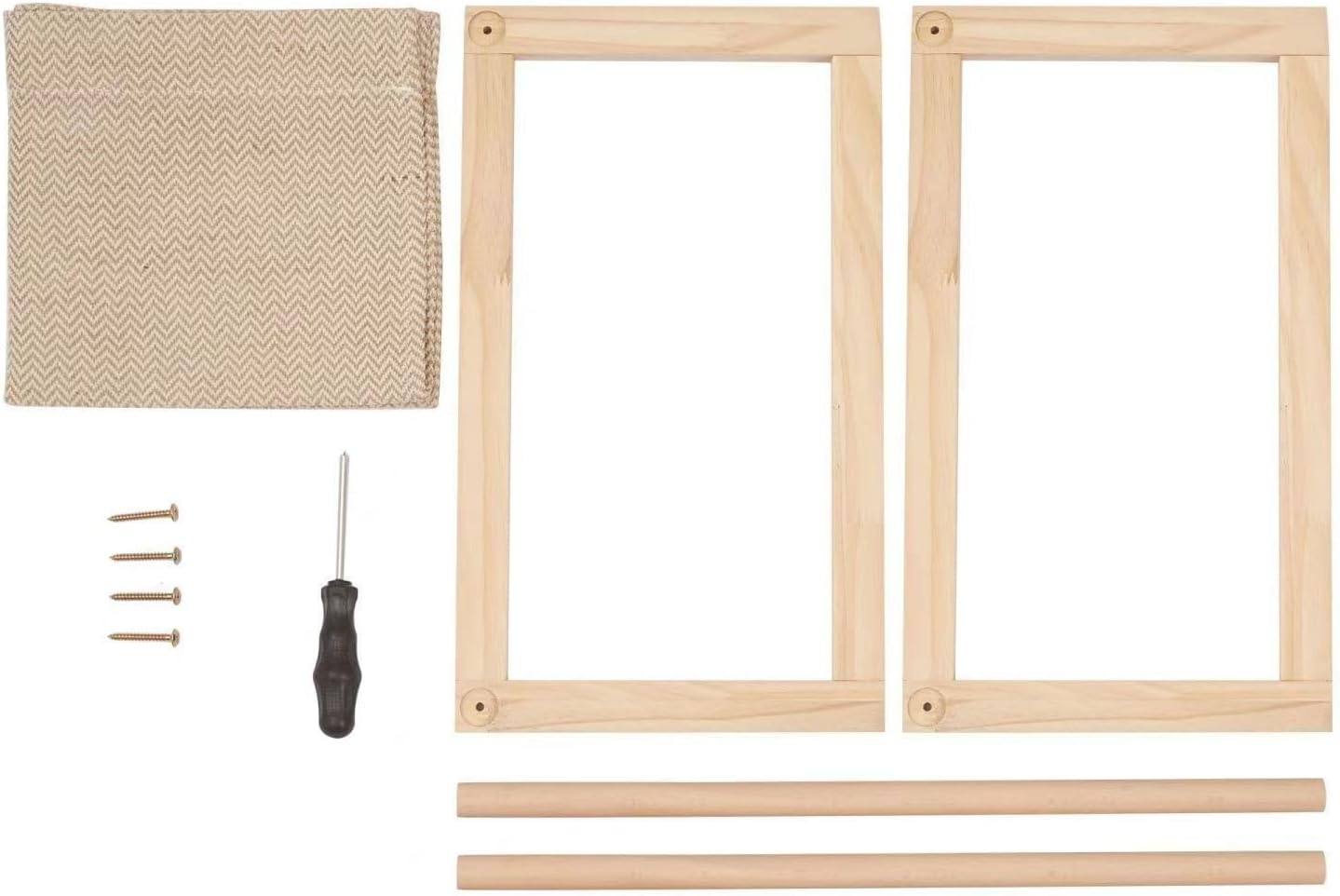 Cat Bed， Wooden Hammock Cat Bed， Cooling Outdoor Bed for All Seasonscat Beds, 20.5 X 16.5 Inch Cat Couch, Suitable for Cats, Dog, Bunny, Rabbit, Kitten and Small Animal image number 4