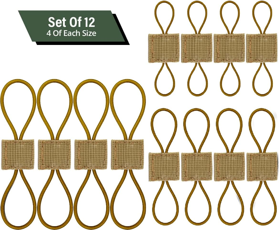 Gearhill Molle Attachments, Tactical Backpack Accessories, Molle Webbing Binding Ribbon Multipurpose Tactical Bag Molle Accessories image number 2