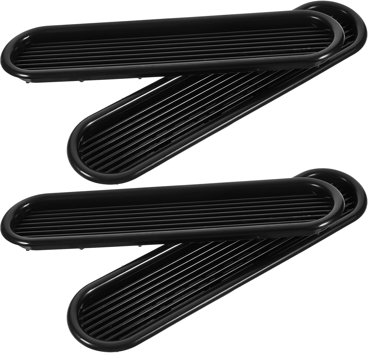 Jojofuny 4Pcs Furniture Wardrobe Show Cabinet Vent Floor Vent Cabinet Ventilation Grille Vent for Shoes Cabinet Ventilation Grille Air Vent Cabinet Air Vent Plastic Grid Ventilation Hood