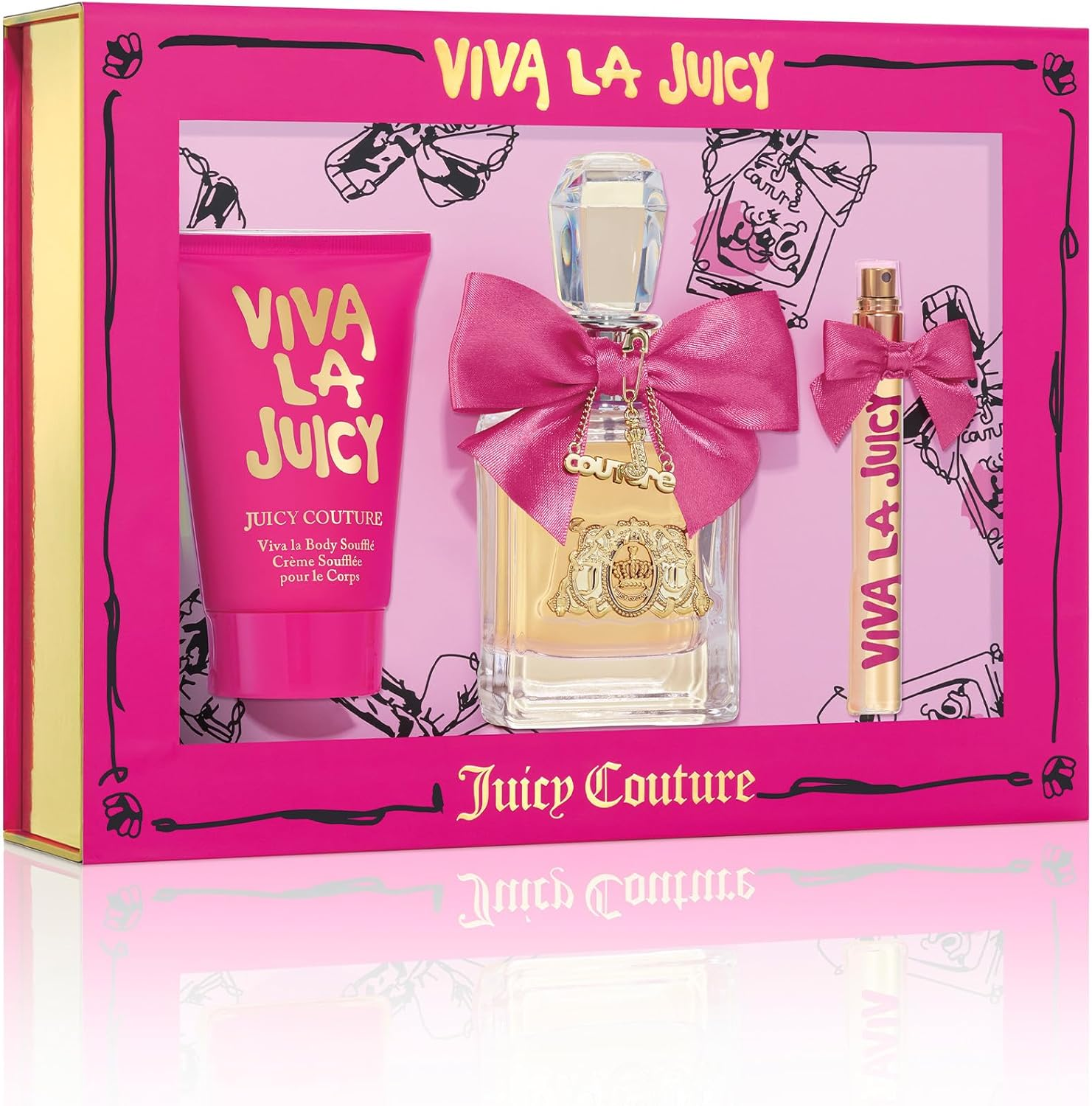 Juicy Couture Viva La Juicy Eau De Parfum for Women 100 Ml (3-Piece Set) image number 4