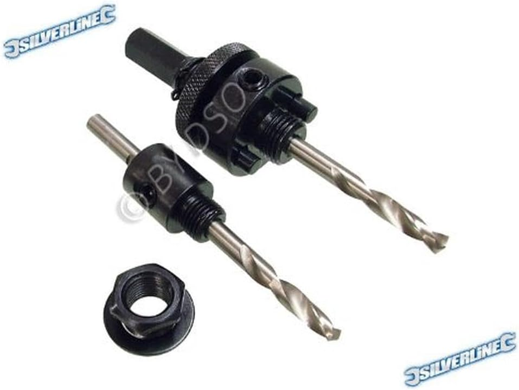 Silverline 595759 Plumbers Bi-Metal Holesaw Kit 9Pce 19-57 Mm Dia image number 4