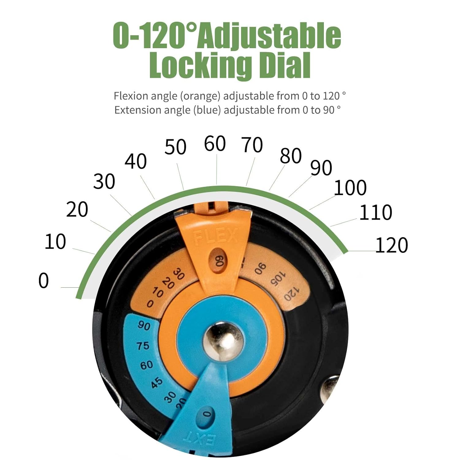 Hinged Knee Brace with Side Stabilizers ROM Knee Support Adjustable Knee Immobilizer for Knee Pain ACL MCL PCL Arthritis Meniscus Tear Post OP Recovery for Men and Women (L) image number 2