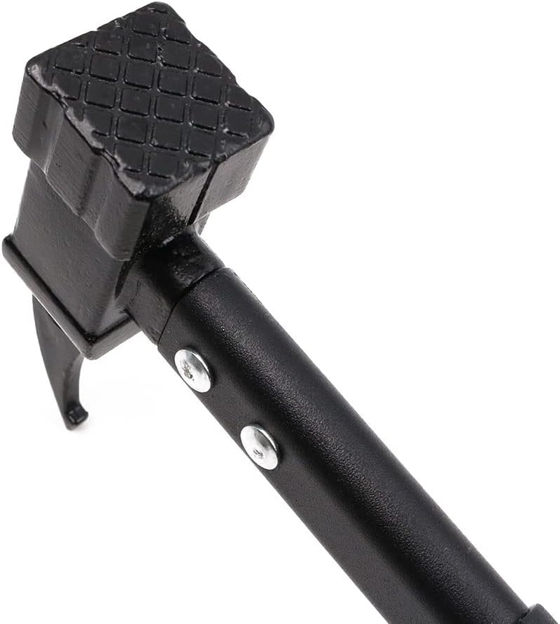 ZONADA Outdoor Camping Hiking Hammer Mallet Puller for Tent Pegs Stakes Black 32Cm Non-Slip Head Design with Holding Strap and Bag