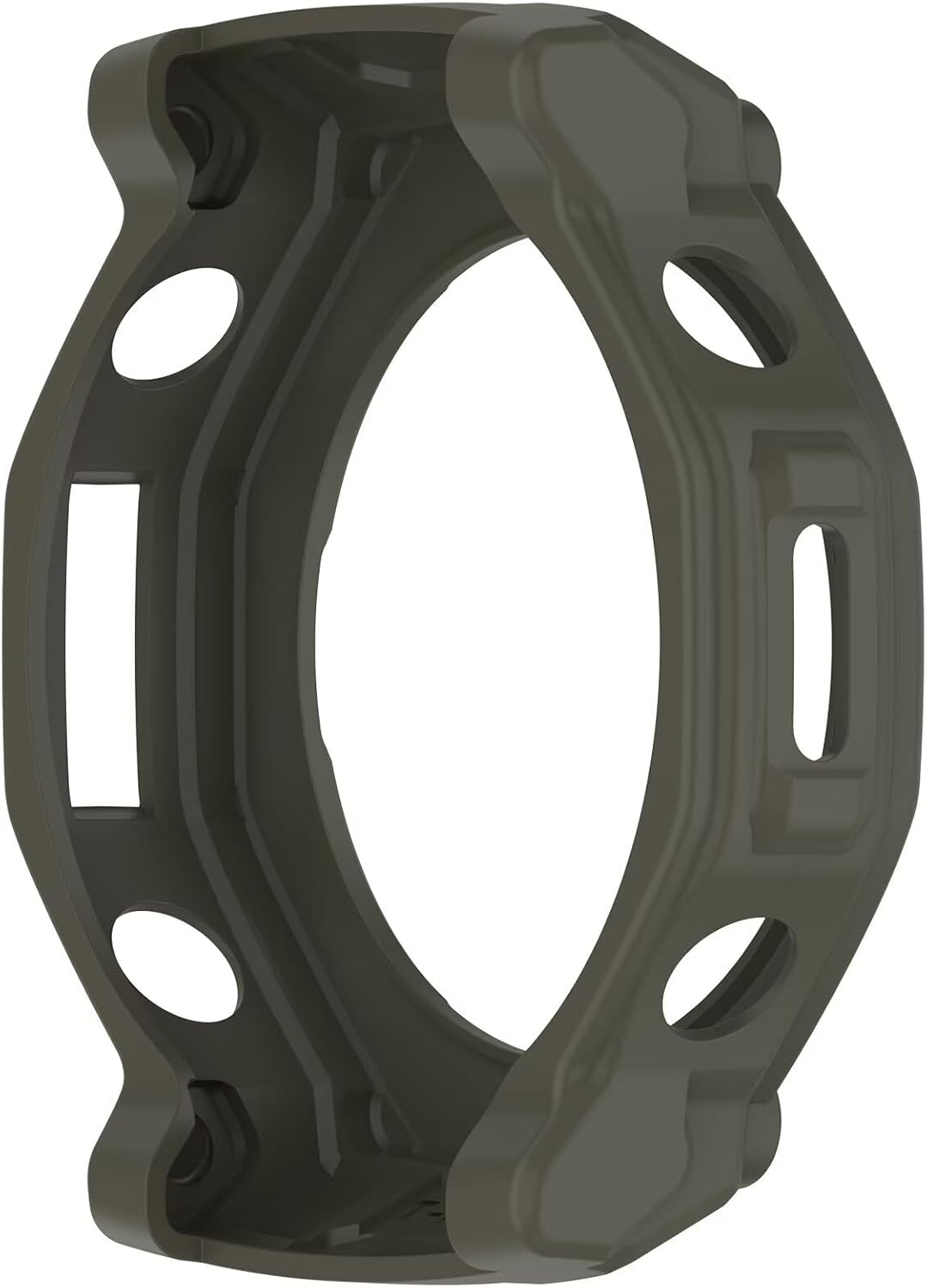 FTRONGRT Case Compatible with Amazfit T-Rex 3 Pro 48 Mm, Soft, Scratch-Resistant, Hollow TPU Protective Case, Jungle Green image number 6