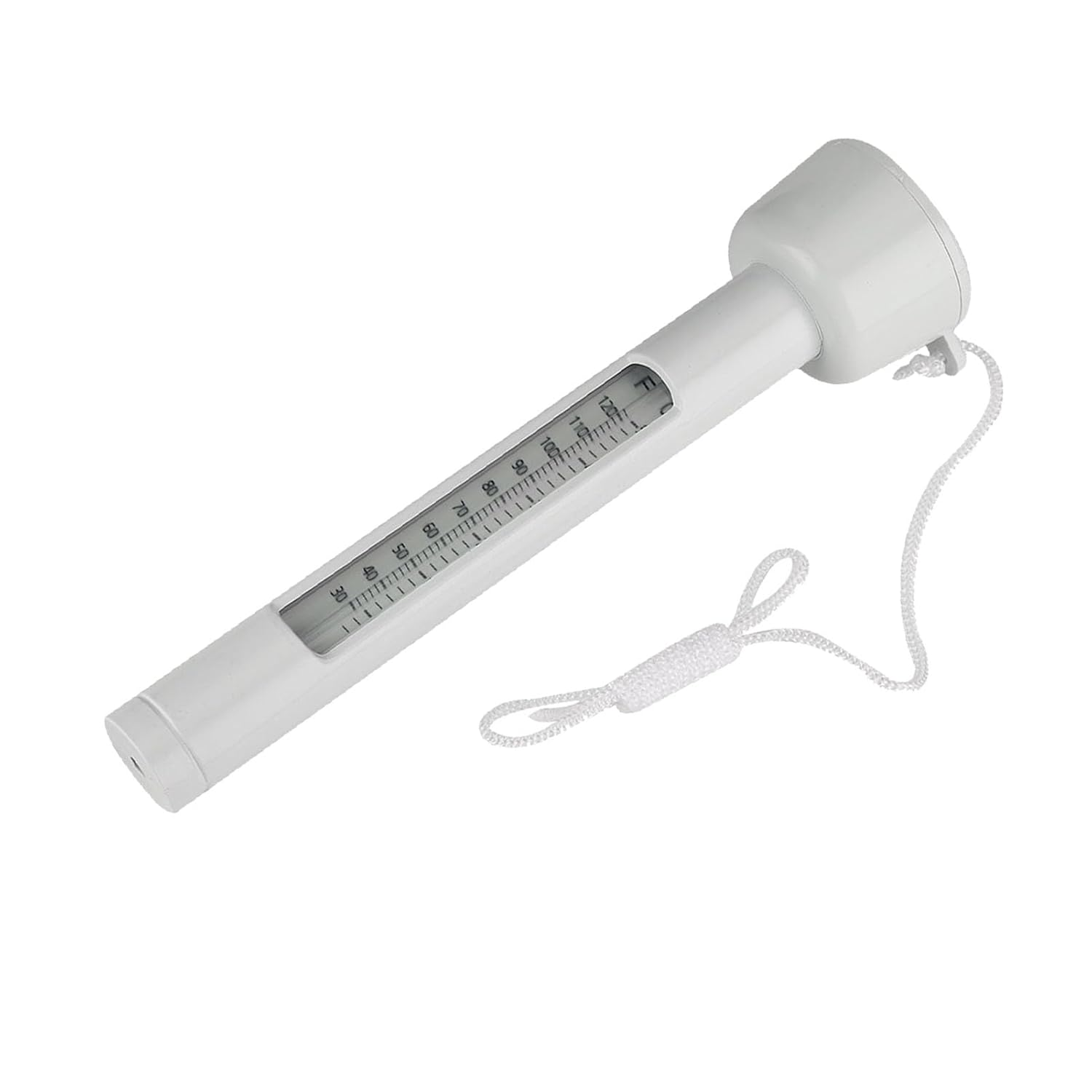 Cryfokt Sturdy Mini Floating Water Thermometer for Swimming Pool Spas Fish Tank, Waterproof Water Thermometer with Large Temperature Reading Display