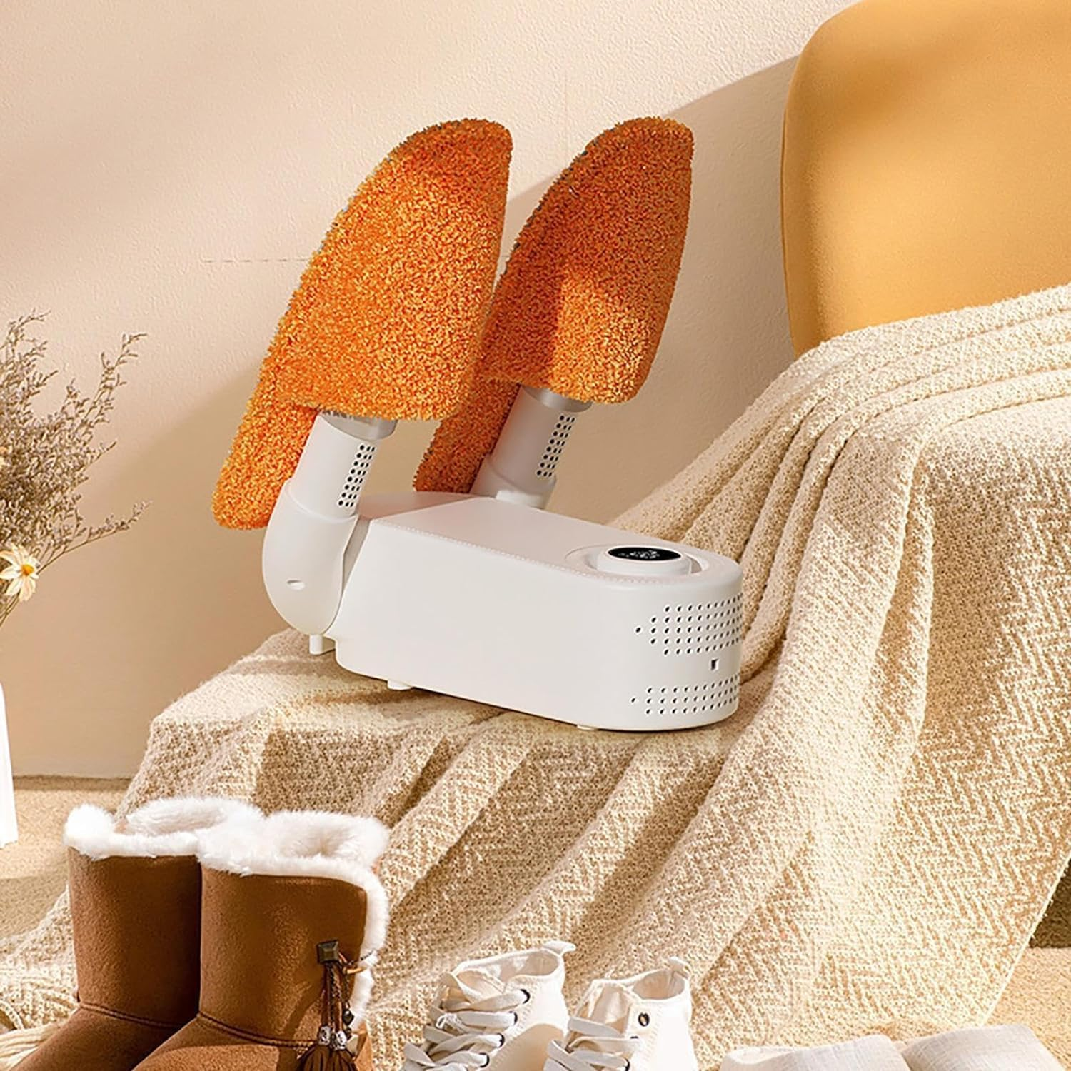 Shoe Dryer, Intelligent Electric Boot Dryer Machine, Safeguards Your Shoes with Single Key Drying, Constant Temperature Shoes Drying Tool for Winter Boots, Socks, Work Boots, Sports Shoes, and Gloves. image number 6