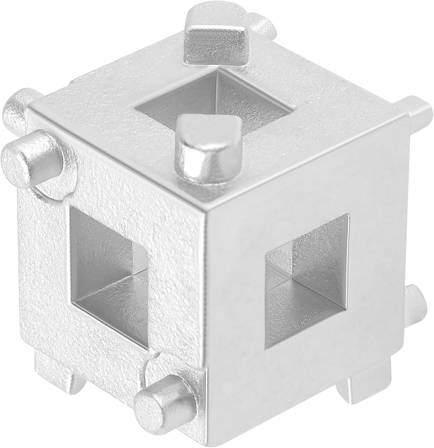Car Cube Brake Caliper Compression Tool,Durable Steel Brake Caliper Tool Fits 3/8" Square Driver,Universal Car Accessories Car Rear Disc Brake Piston Tool Rotates Piston Back into Caliper image number 1