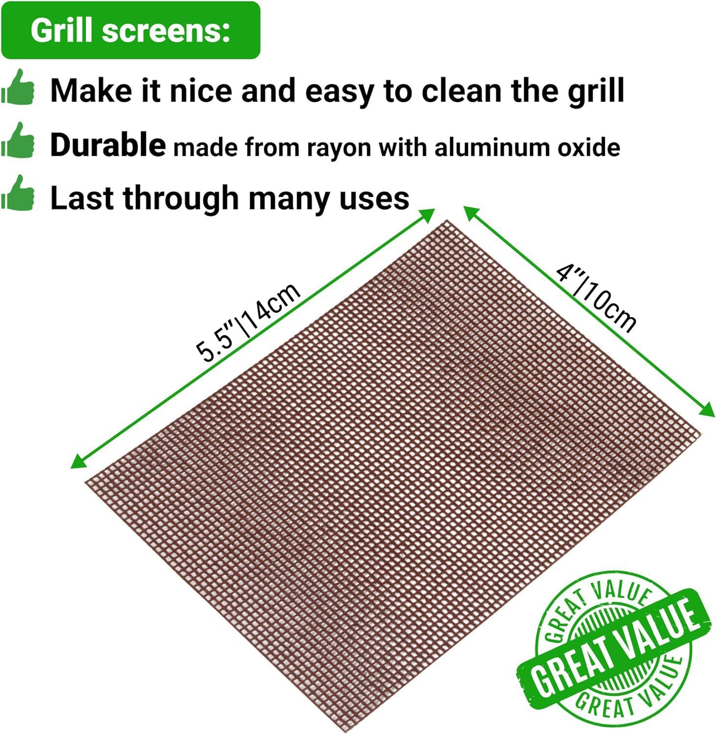CUSINIUM 20-Pack Griddle Cleaning Pads + 40-Pack Grill Screens - Griddle Cleaning Accessories Bundle image number 1