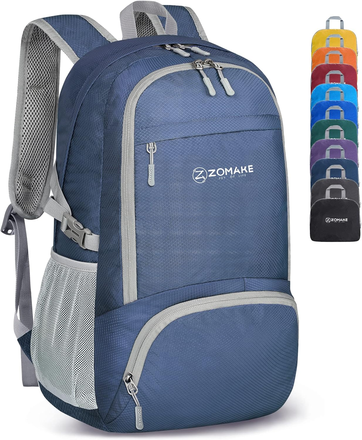 ZOMAKE Foldable Backpack - Lightweight Folding Packs 30L, Packable Hiking Daypack for Travel Outdoor Camping image number 3