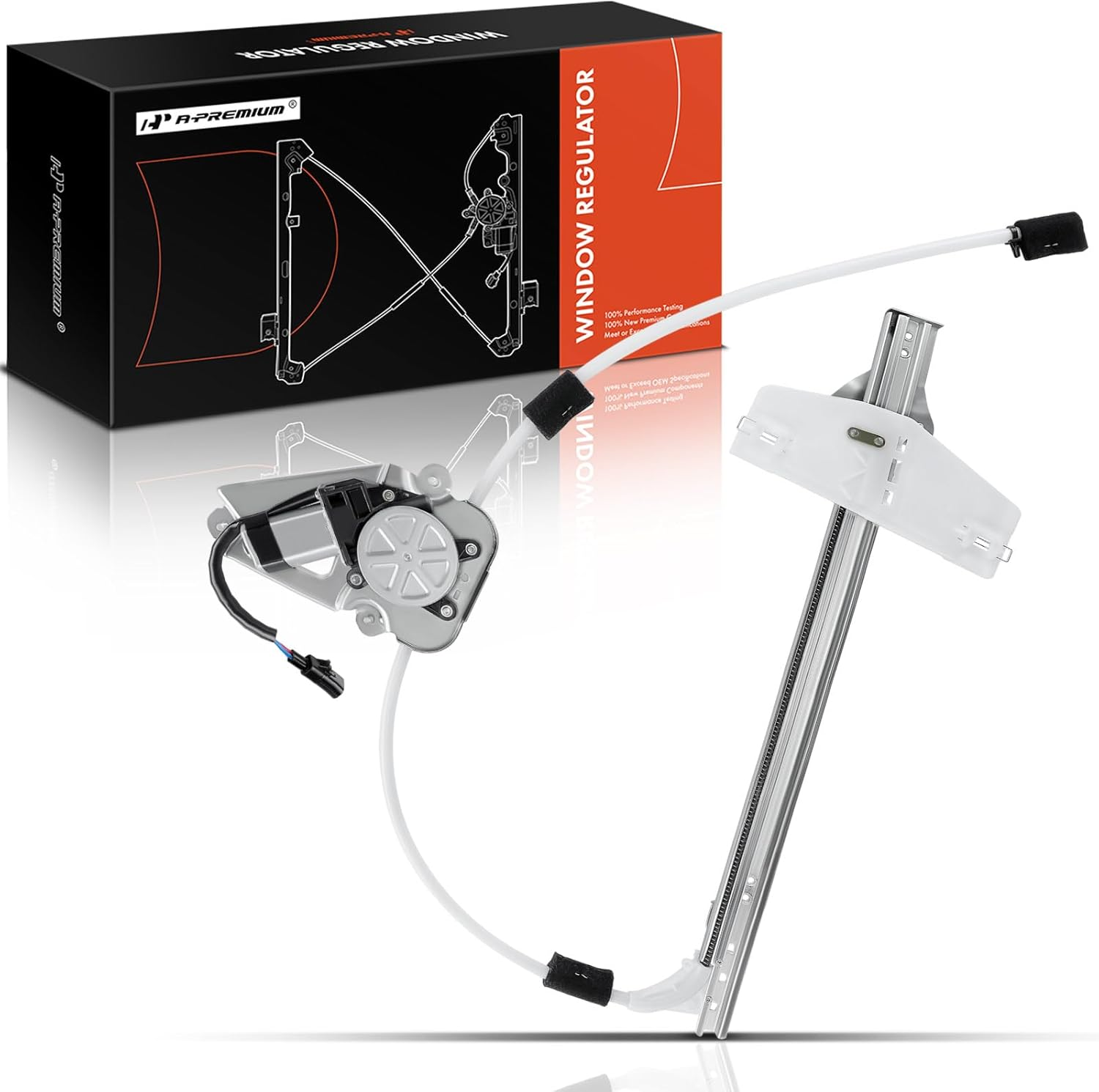 A-Premium Power Window Regulator and Motor Assembly Replacement for Jeep Liberty KJ 2002-2006 Front Right Passenger Side image number 3