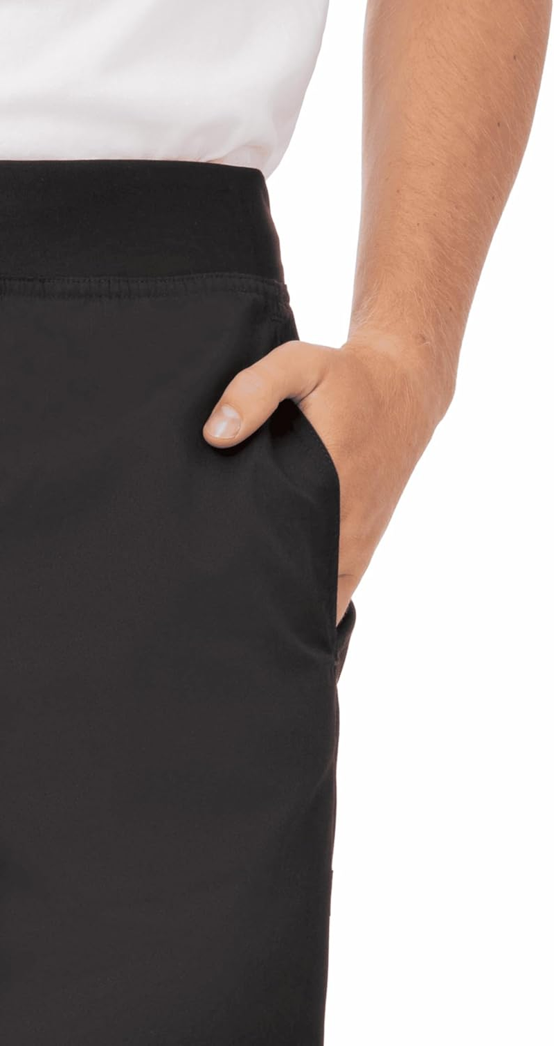 Chef Works Mens Lightweight Slim Chef Pants Chefs Pants image number 3
