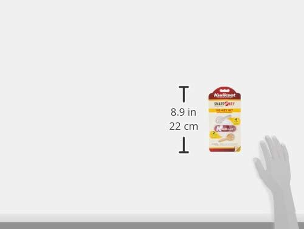 Kwikset 83262-001 Smartkey Re-Keying Kit REKYG KIT CP SMT KW Gold/Silver image number 2