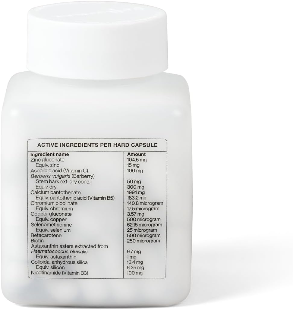 Software Acne Supplement 60 Capsules | Vitamin Supplement for Acne Treatment | Support Skin Health, Collagen Production and Relieve Acne Symptoms (60 Day Serving) image number 5