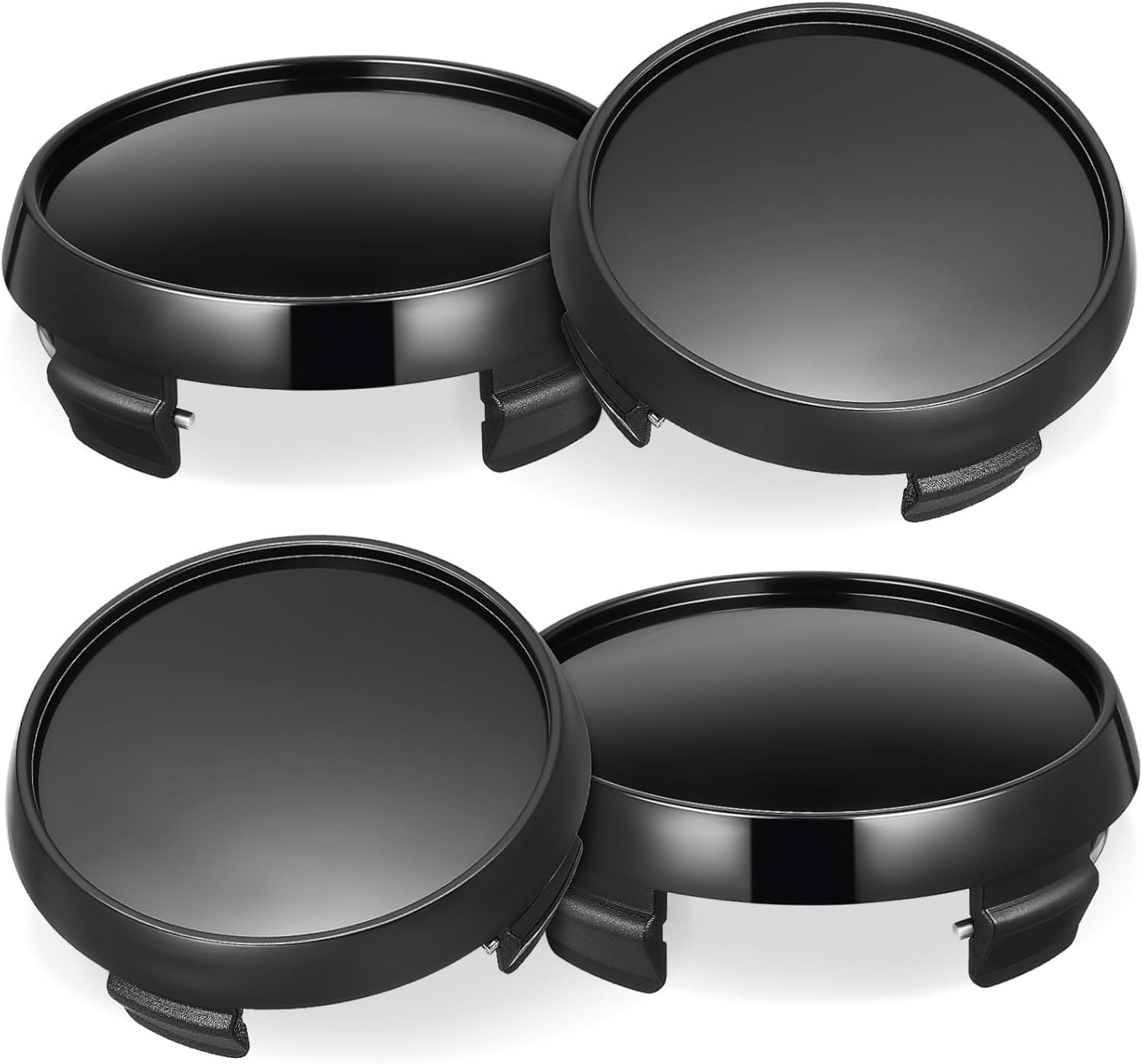 BESTOYARD 4 Pcs Automotive Wheel Hub Caps Durable Center Caps for Rims Easy to Install Sturdy Car Wheel Accessories Finish for Enhanced Protection and Style image number 1