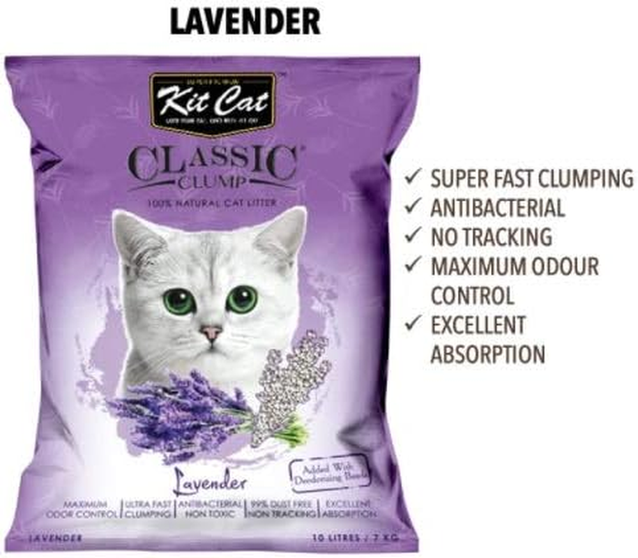 Kit Cat Classic Clump Charcoal Cat Litter image number 1