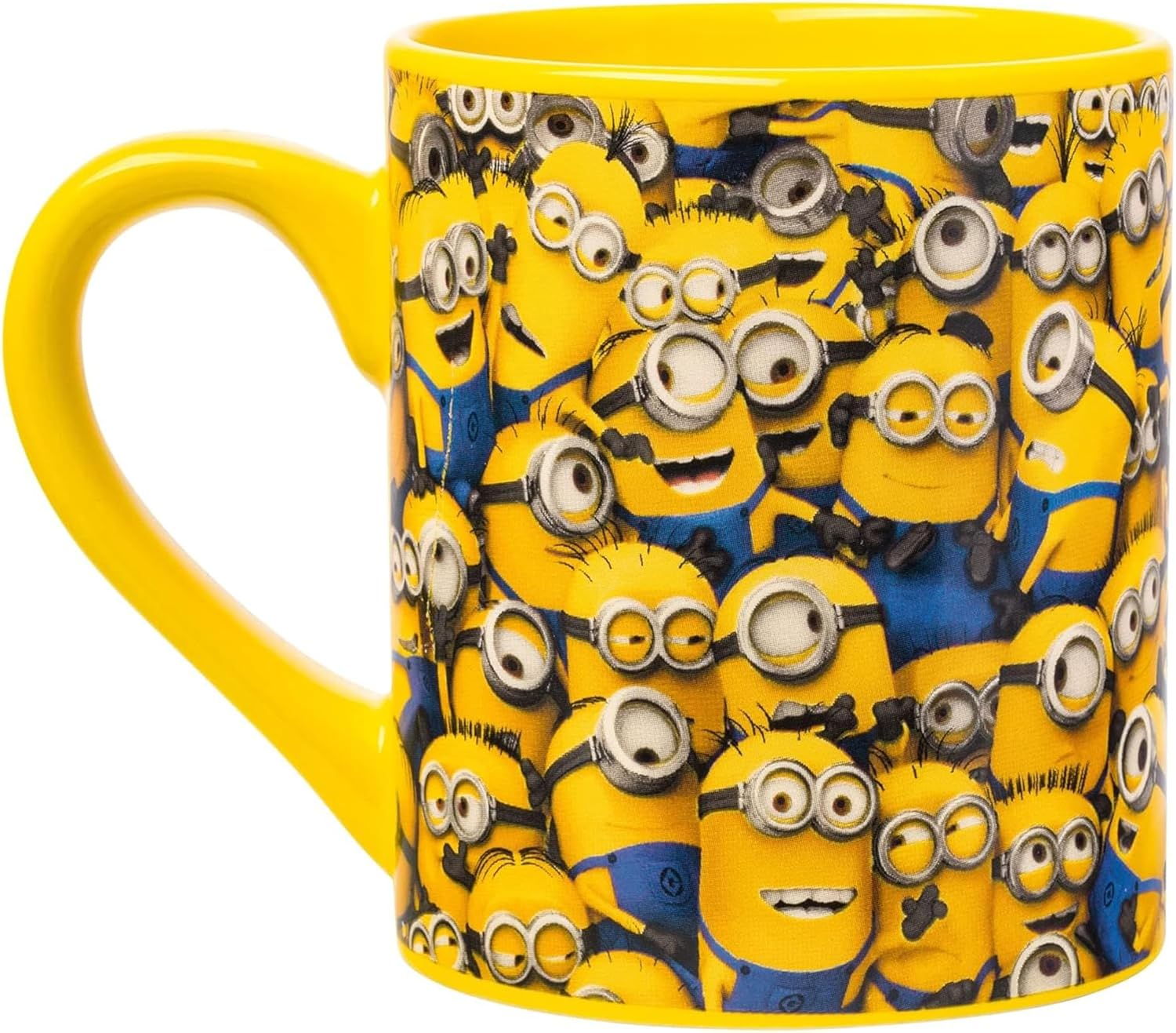 Silver Buffalo DM0132 Despicable Me Cluttered Minions Ceramic Mug, 14-Ounces,Yellow image number 5