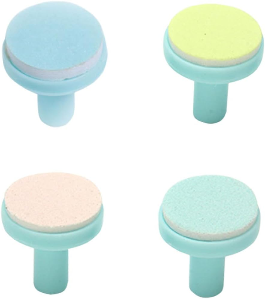 Beaupretty 4Pcs Nail Trimmer Replacement Pads Filing Discs Nail File Roller Heads Safe for Newborns Easy to Install image number 1