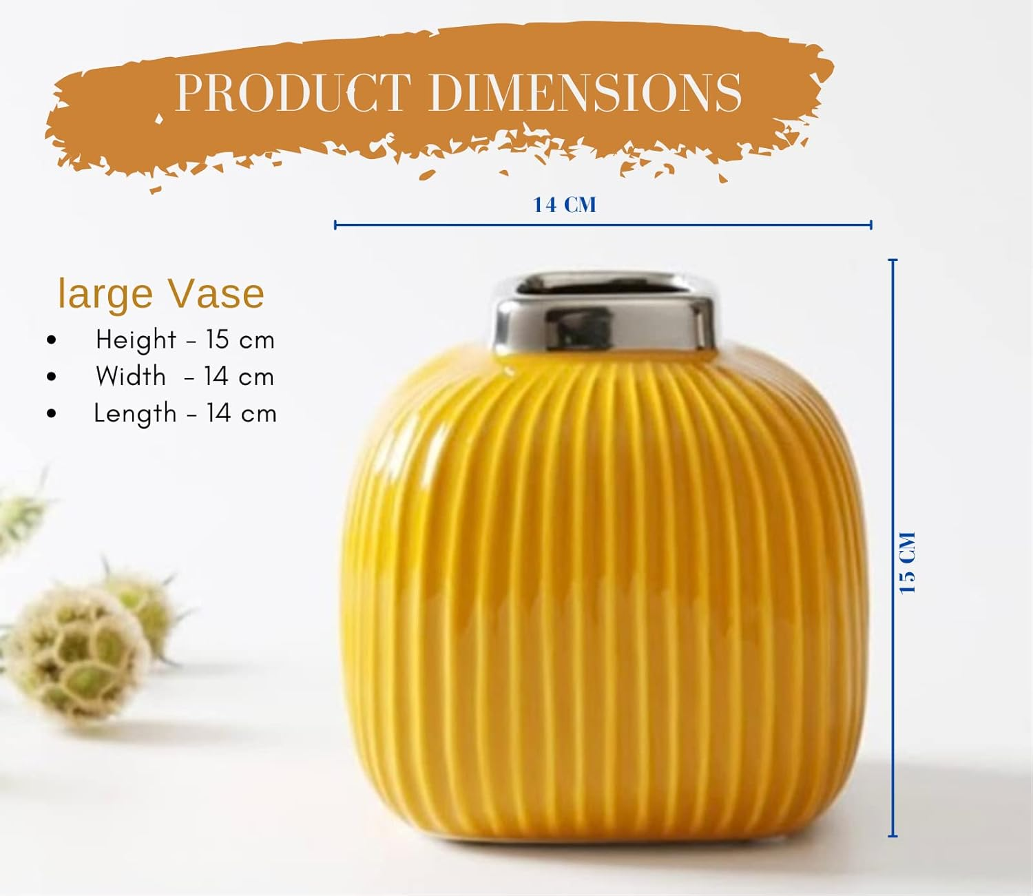 Home D&eacute;cor Ceramic Vase (Large)