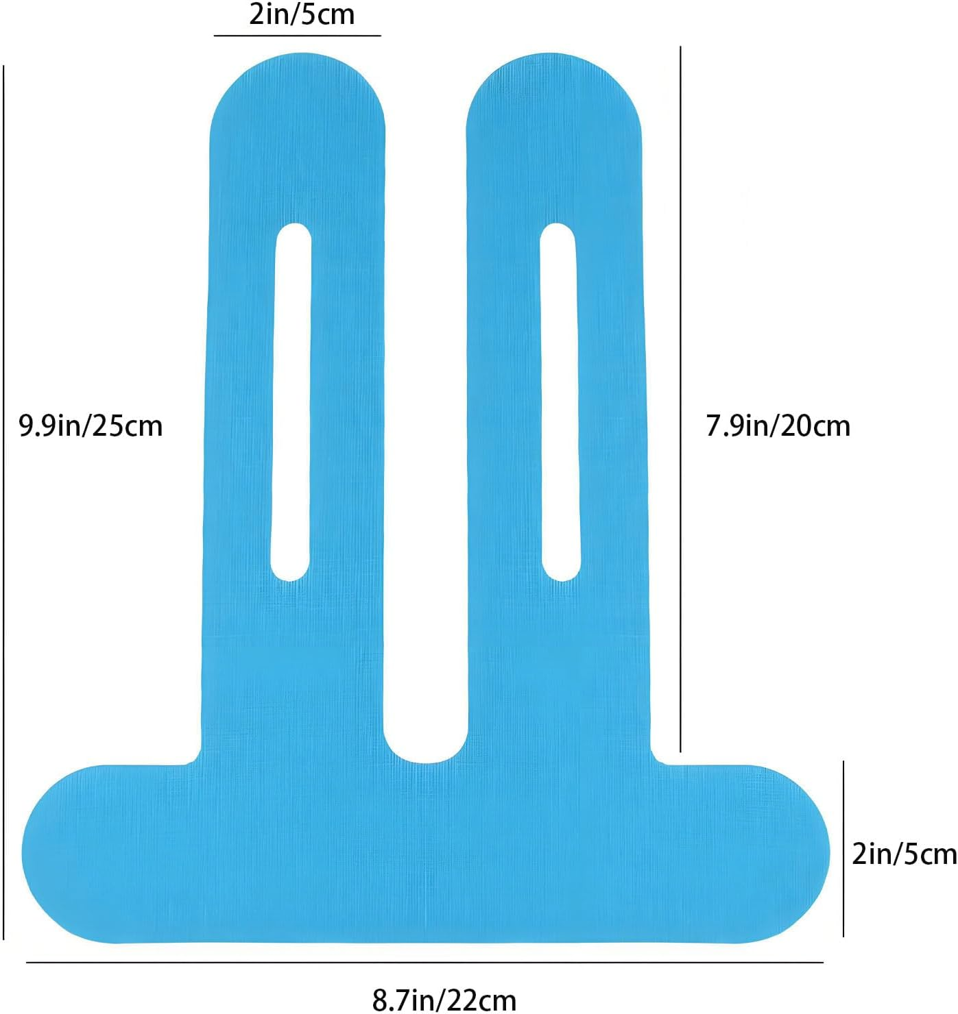 Pre-Cut Muscle Tapes - 13 Strips for Sports Tape, Breathable, Stable, Flexible, Waterproof Muscle Tapes for Arthritis, Patch Size 9.9 * 8.7 Inch image number 3