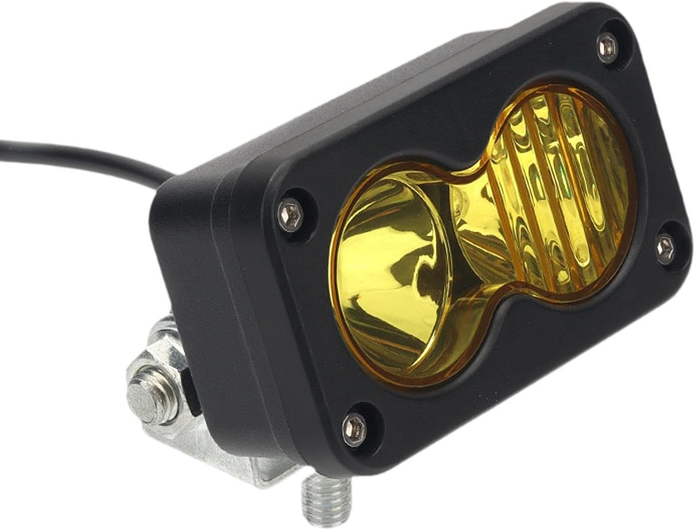 Okiyakusama LED Work Light 20W 10-50V High Performance Driving Light High Brightness for ATV Electric Scooters Car Motorcycle, White