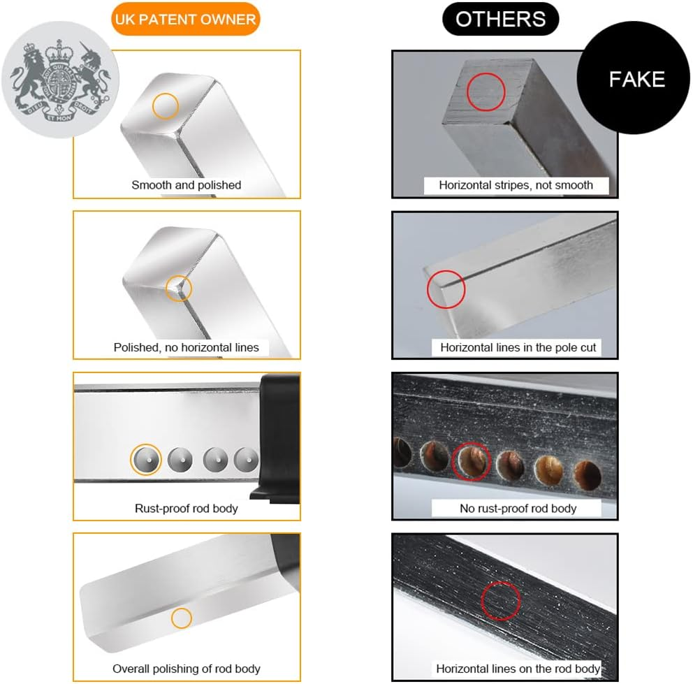 Barn Door Lock, 2", Fence Gate Lock, Double Sided Gate Latch, Door Lock for Wooden Garden Gate with 5 Keys image number 5