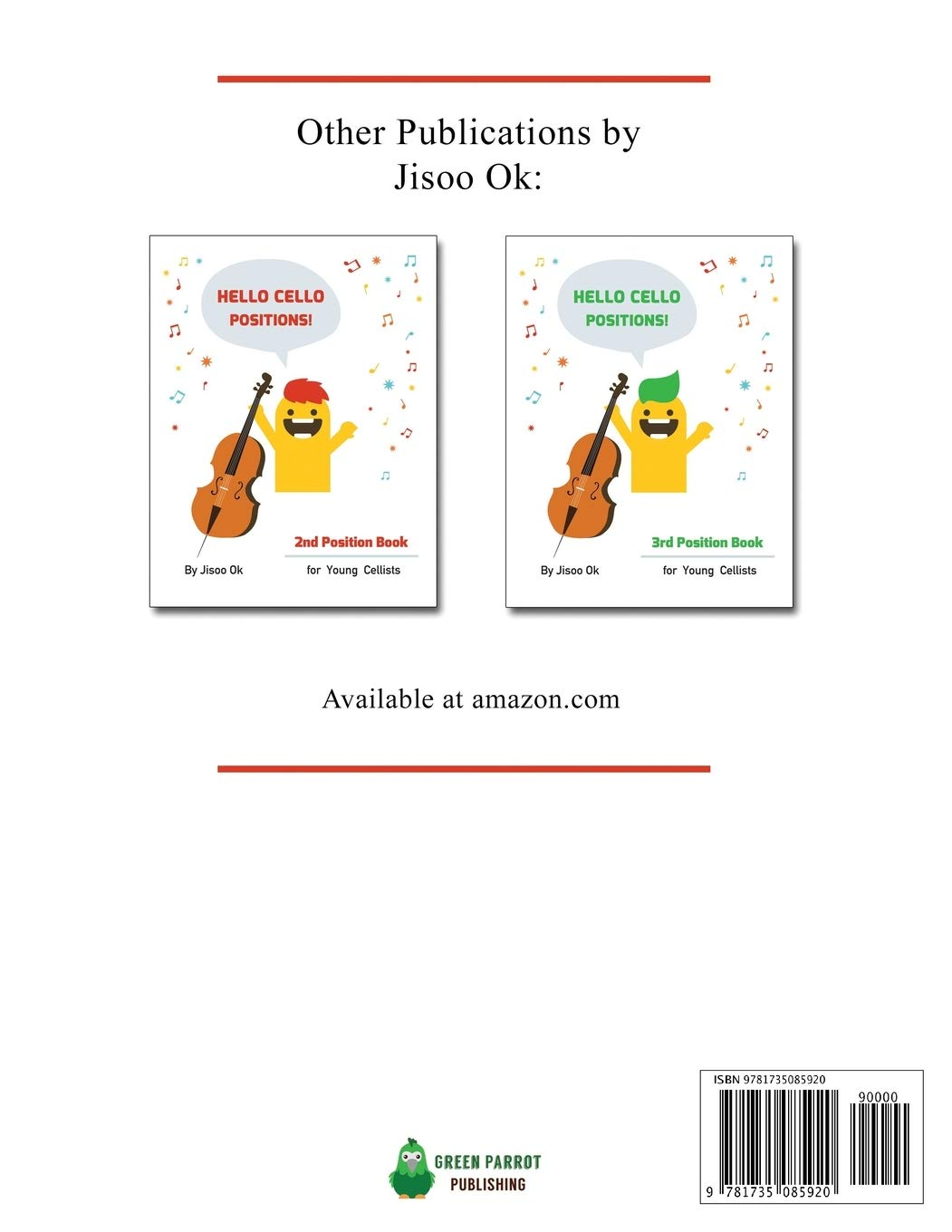 Hello Cello Positions! 4Th Position Book