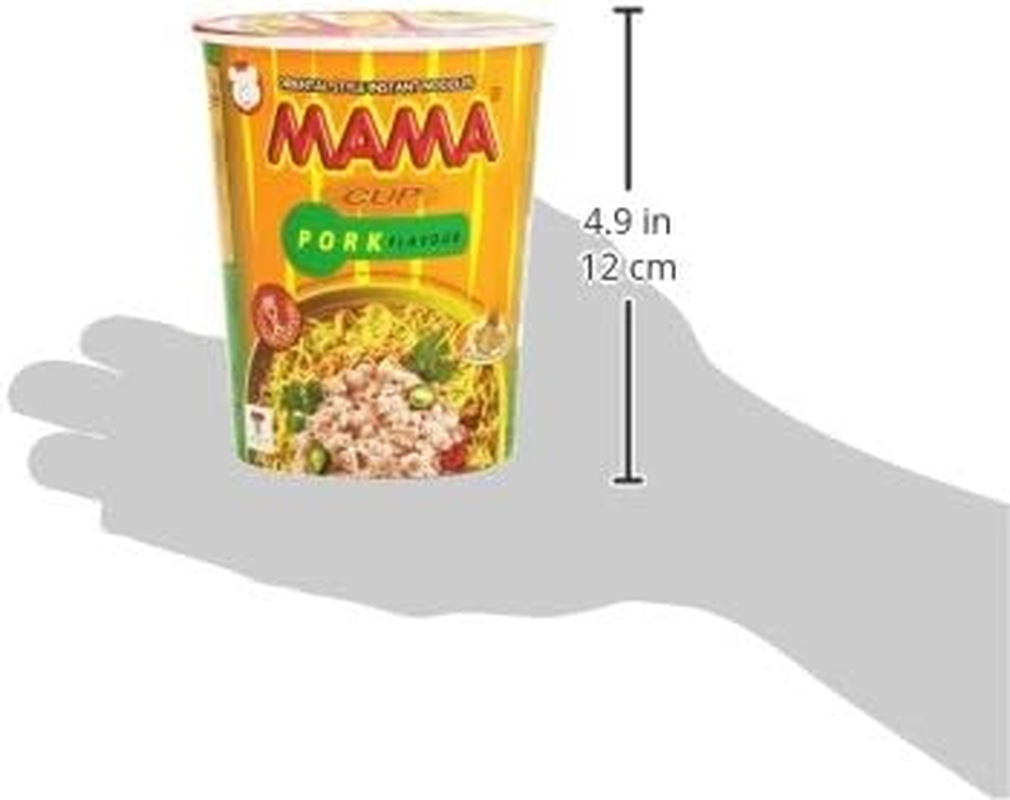 Mama Cup Noodle Pork 70Gm image number 5